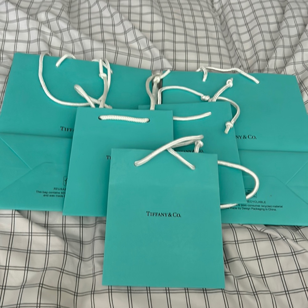 Empty Tiffany Bags